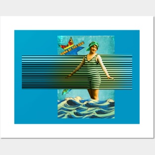 Retro Bathing Beauties 5 Posters and Art